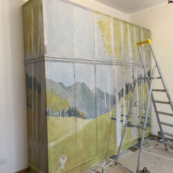 La piccola Ginevra, decorazione a parete