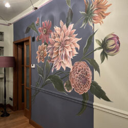 Anthurium, decorazione a parete floreale